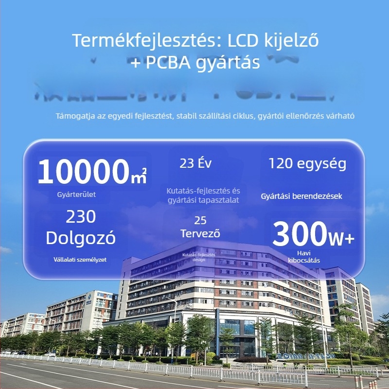 Baolaiya BLY Okos légtisztító PCBA LCD kijelző modul