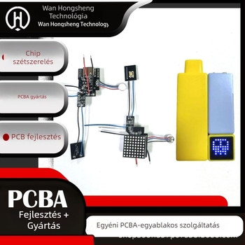 BK001 PCBA építőelem - négyzet alakú PCB modul digitális alkatrészekkel; Márka WHS; Kapacitás 200000