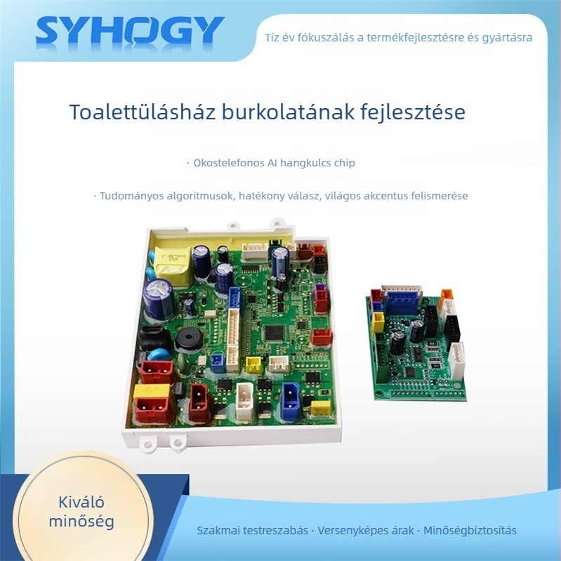 Többcélú intelligens vécéfedél PCBA – márka syhogy, modell XHD-M0025, kapacitás 100000
