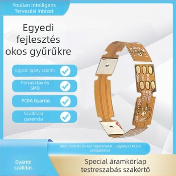 Okos gyűrű: rugalmas FPCBA áramkörlap hordozható fő vezérlőlap – Youlian Standard
