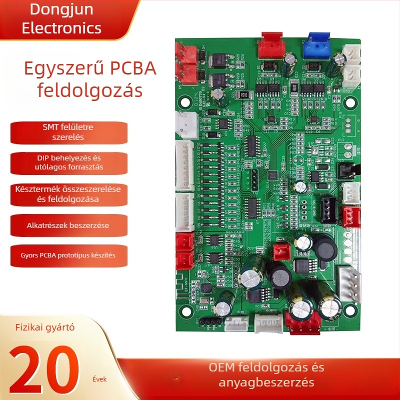 Masszázs szék vezérlő PCB SMT patch feldolgozással | PCBA ipari HUB tábla | SMT&DIP márka | Kapacitás 10000
