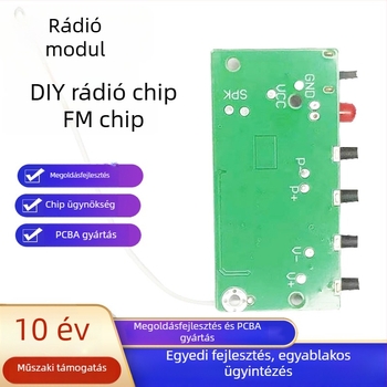 DIY rádió modul, egyoldalas, többszintes PCBA prototípus tábla