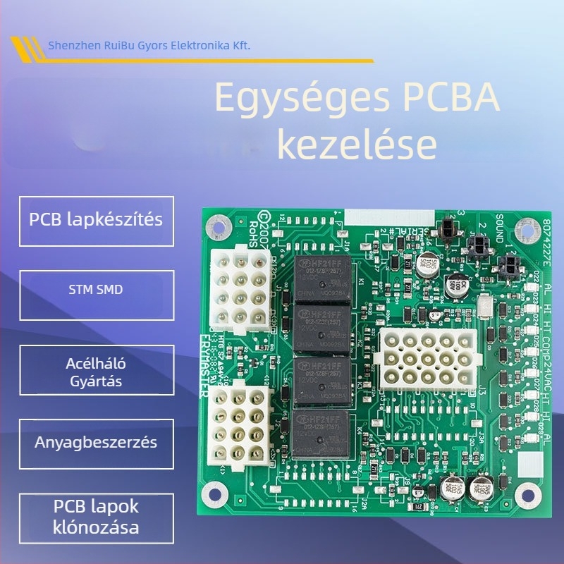 PCBA áramkör-lap tervezése és gyártása, modell P213045A0, márka Ruibu Quick Electronics, kapacitás 10000