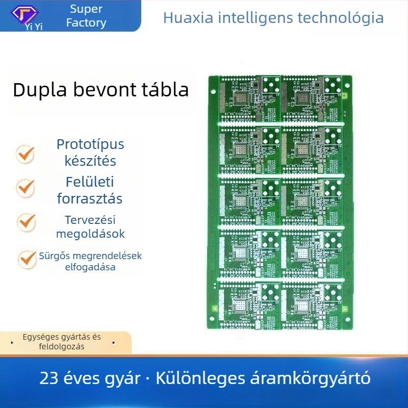 Bluetooth- és Wi‑Fi-képes távirányító gombos PCB, egyoldalas, kétoldalas és többszintes
