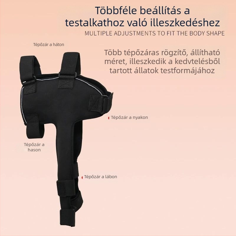 Idős kutyák számára vállvédő ruházat — elülső végtagok ízületeinek támogatása
