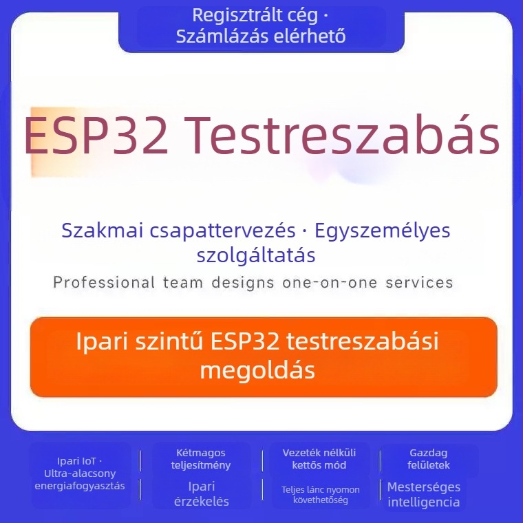 AI ESP32 hang-interakciós megoldáslemez – Modell 02, kapacitás 10000, okos hangszórók és játékokhoz, másodlagos fejlesztési támogatás, 0,5% hibaarány