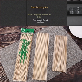 Bambusz grillnyársak – 200 csomag, modern egyszerű stílus, kategória: grillszerszámok és nyársak
