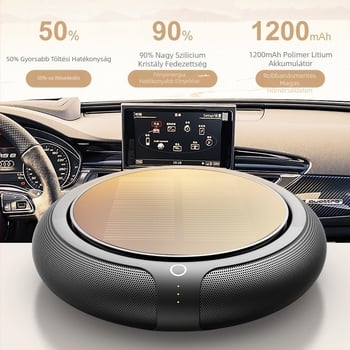 Napelemes autóillatosító és légtisztító, CZ-Z2, kompatibil minden modellhez és asztali számítógéphez, 5V