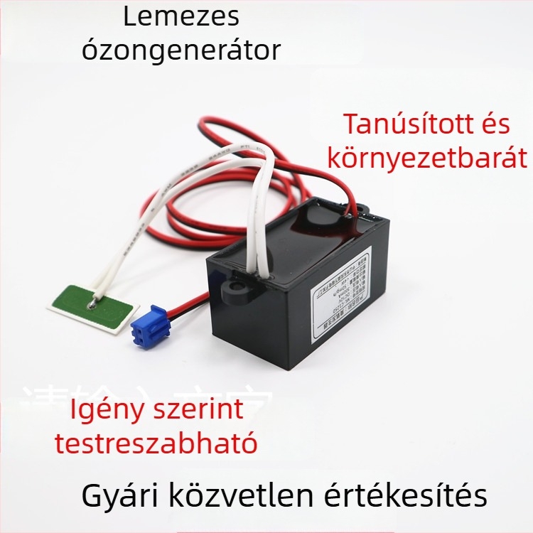 12V-os ozongenerátor otthoni és autós használatra, 50 mg tablettás légtisztító, USB-tápellátás, csendes