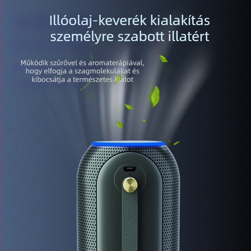 Autóba illő légtisztító KT.9128 — 5W/5V, univerzális jármű, 5 millió negatív ion, Aktív oxigén <0.001