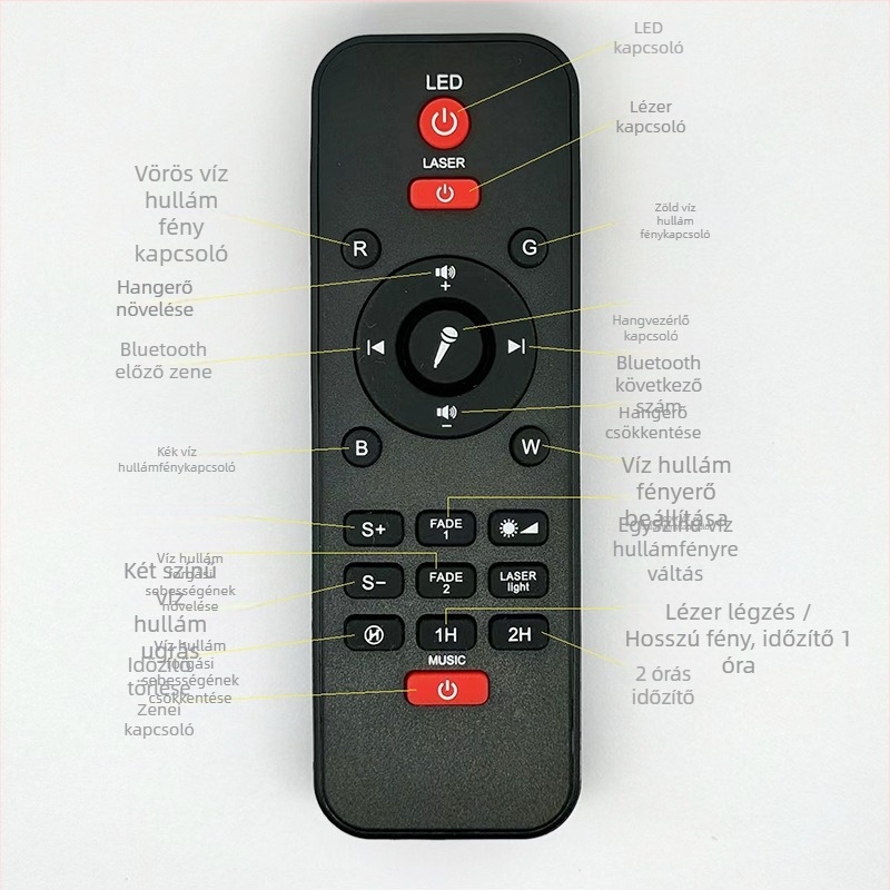 BTK10 Bluetooth PCBA modul csillagos ég fényhez, Bluetooth 5.1, lézerhajtó 532 nm (<350 mA), motorvezérlés 5 V (<20 mA), hangszóró 4 Ω 3 W