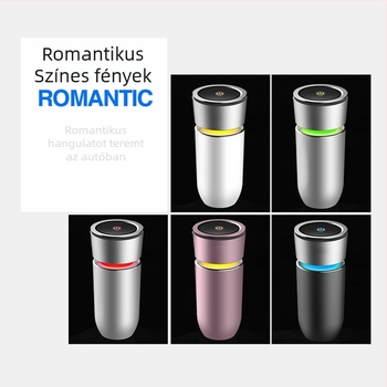 Autó Légtisztító KQ-08 — ABS, 3/5W, Általános célú, Testreszabható