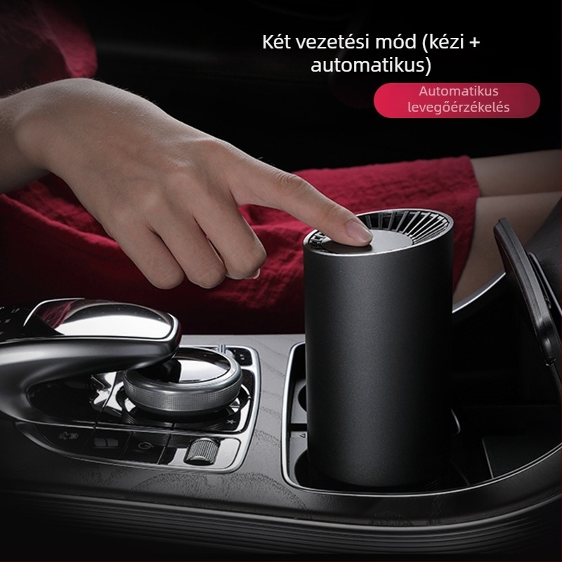 Autó Légtisztító KQ-08 — ABS, 3/5W, Általános célú, Testreszabható