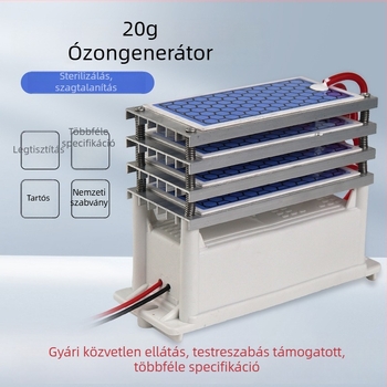 Otthoni használatra szánt ózon-generátor kiegészítők, 20 g – fertőtlenítés, formaldehid eltávolítás, sterilizálás, dezodorizálás és szageltávolítás