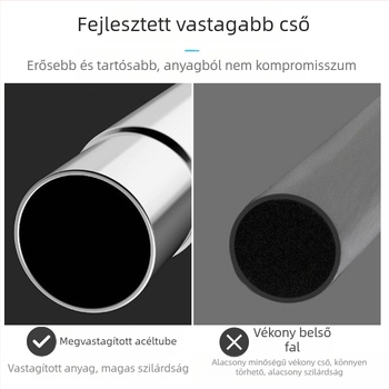 Rozsdamentes acélból készült összecsukható ruhaszárító villa erkélyre – modern minimál stílus