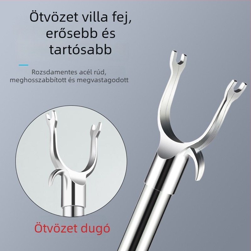 Rozsdamentes acélból készült összecsukható ruhaszárító villa erkélyre – modern minimál stílus