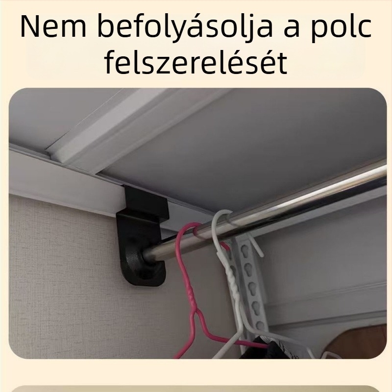 Ruhaszárító rúd erkélyre – keményfa, Nordic stílus, 2017 nyarán bemutatva