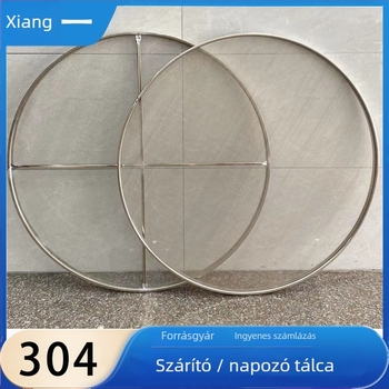 304 rozsdamentes acél megerősített szárító szita tealevelek és citrushéj számára (modell 50-130)