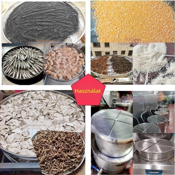 304 rozsdamentes acél megerősített szárító szita tealevelek és citrushéj számára (modell 50-130)