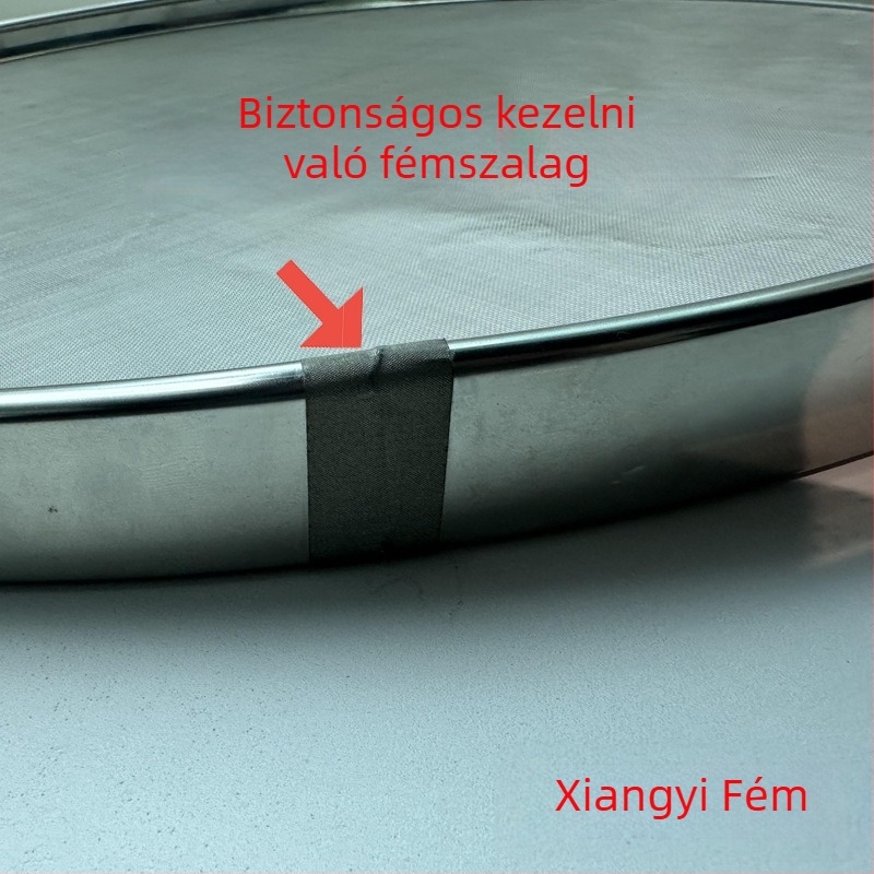 304 rozsdamentes acél megerősített szárító szita tealevelek és citrushéj számára (modell 50-130)