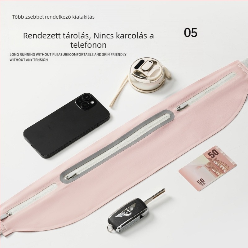 Futáshoz való telefonövtáska – vízálló, lélegző, ultra könnyű, csökkenti a terhelést, Nylon-Lycra