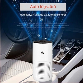 Autó légtisztító E260 — ABS+PC, USB tápegység, 5V, 2W