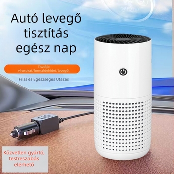 Autó légtisztító E260 — ABS+PC, USB tápegység, 5V, 2W