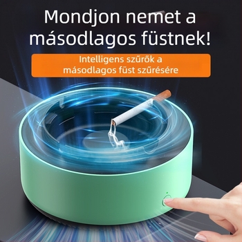Hamutálas légtisztító, otthoni használatra, intelligens passzív dohányzás eltávolítása és füstszag megszüntetése nappaliban és irodában