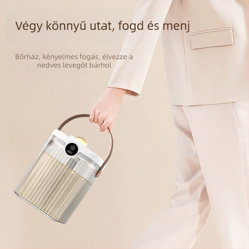 USB asztali párásító két kimenettel, 1.0–2.5 L tartály, zaj 36 dB alatt, környezeti világítás, otthon/iroda