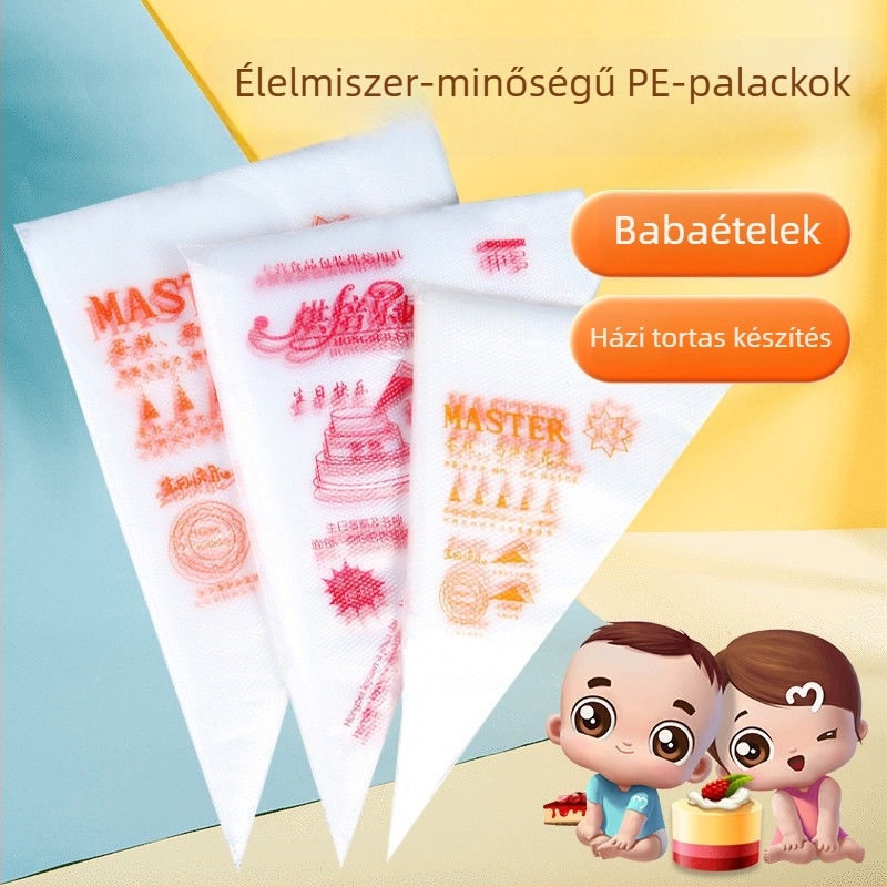 Eldobható nyomózsák sütéshez és latte art-hoz | Márka nélküli 8965431 | Modern minimalist stílus, díszítő zsák