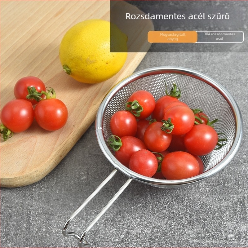 304 rozsdamentes acél szűrőháló teához és liszthez