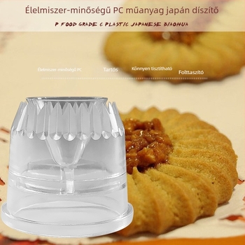 Romia süteménydíszítő cső készlet, 2 db, krém dekorációhoz, japán stílus