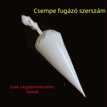 Kültéri falburkolathoz használható műanyag cementzacskók – fugázásra, tömítésre és díszítésre, 50 darab
