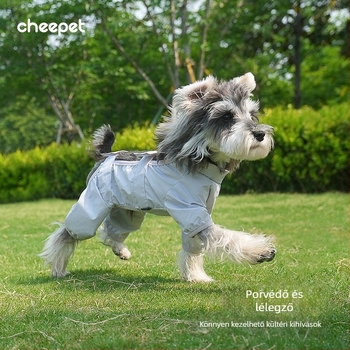 CheePet négylábú kutya nadrág – 100% nejlon, vízálló és légáteresztő, uniszex kisállat ruházat esős napokra
