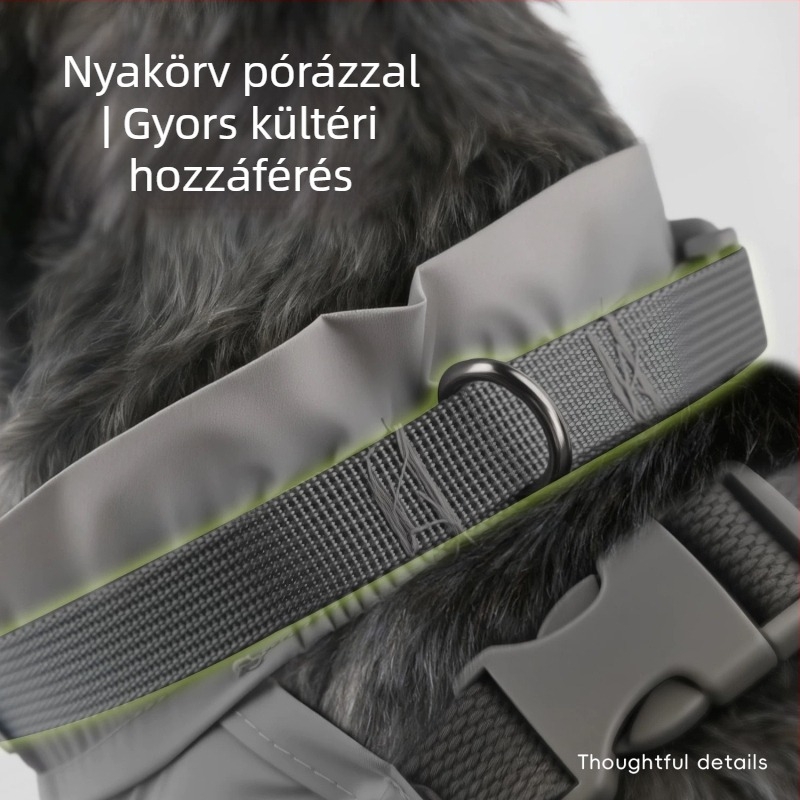 Star márkájú négylábú kutya ruházat – poliészterből, vízálló és porálló, szabadidős stílus