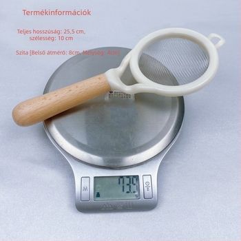 Rozsdamentes acélból készült liszt szita sütéshez, porc cukor szita, modern egyszerű stílus, Kangyi Factory