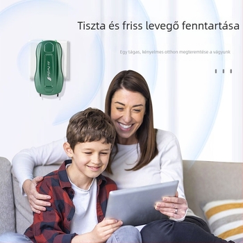 Mini autó belső tér légszűrő negatív ion generátorral; általános modell, 5V, negatív ion koncentráció 4000–10000, aktív oxigén 3800–40000000