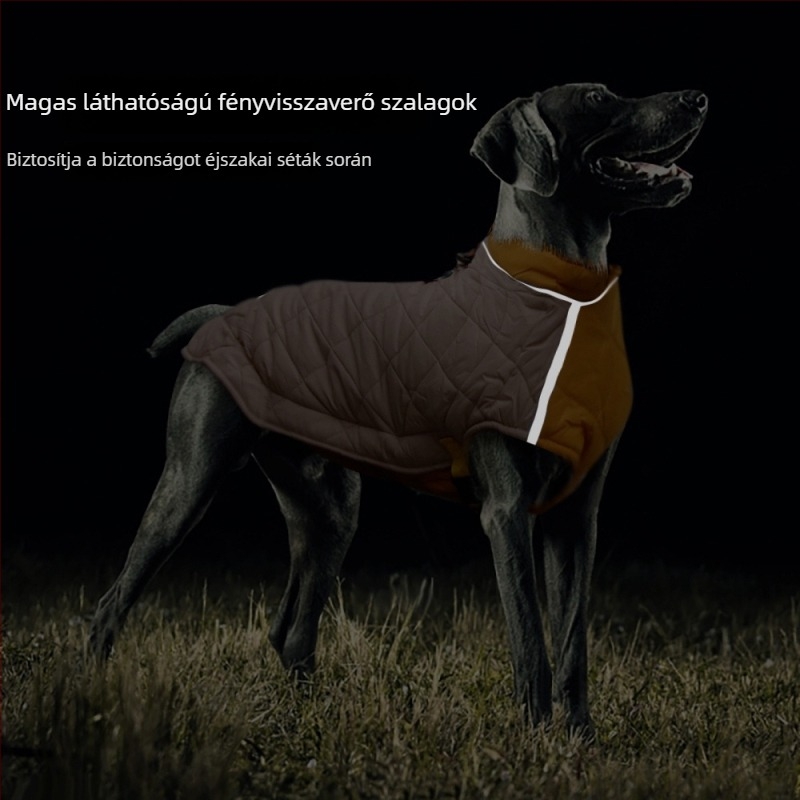 Háziállat pamutból készült téli ruházat, mindennapi stílus, Duo Mao Mao márka, modell FB-689