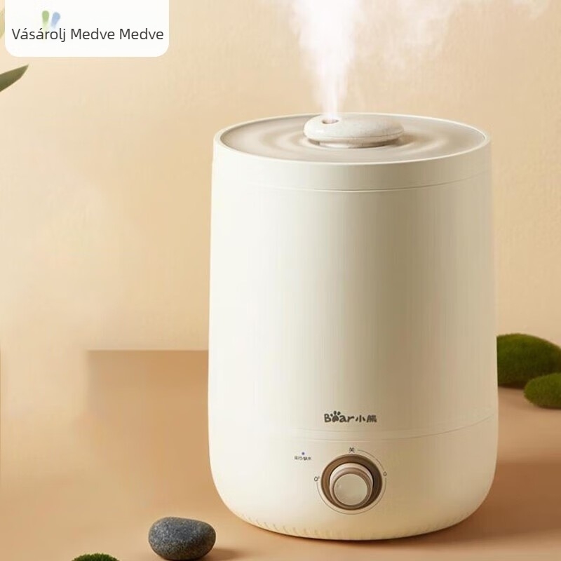 Bear levegőtisztító párásító sterilizálással, tartály 4.1–6 L, 21–30 m²-hez, 25 W, zaj 36–45 dB