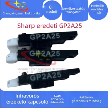 GP2A25 fotóelektronikus érzékelő, reflexiós mód, érzékelési távolság 10 mm, válaszidő 2 ms, bemeneti feszültség 5 V