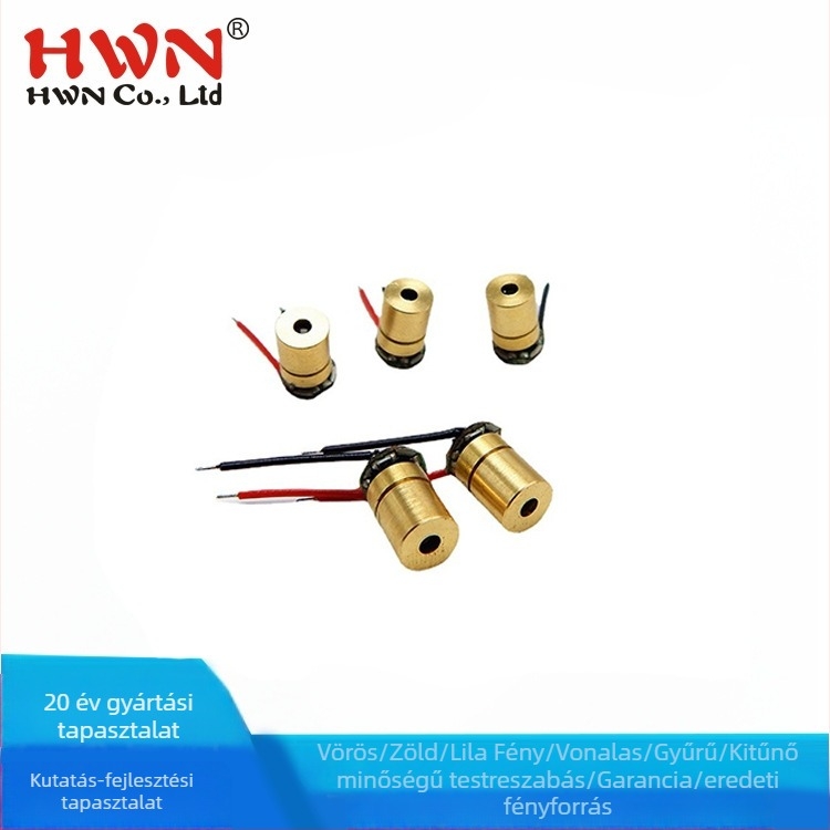 HWN fotóelektronikus érzékelő, vonal szélesség 1, kimeneti hullámhossz 650 nm