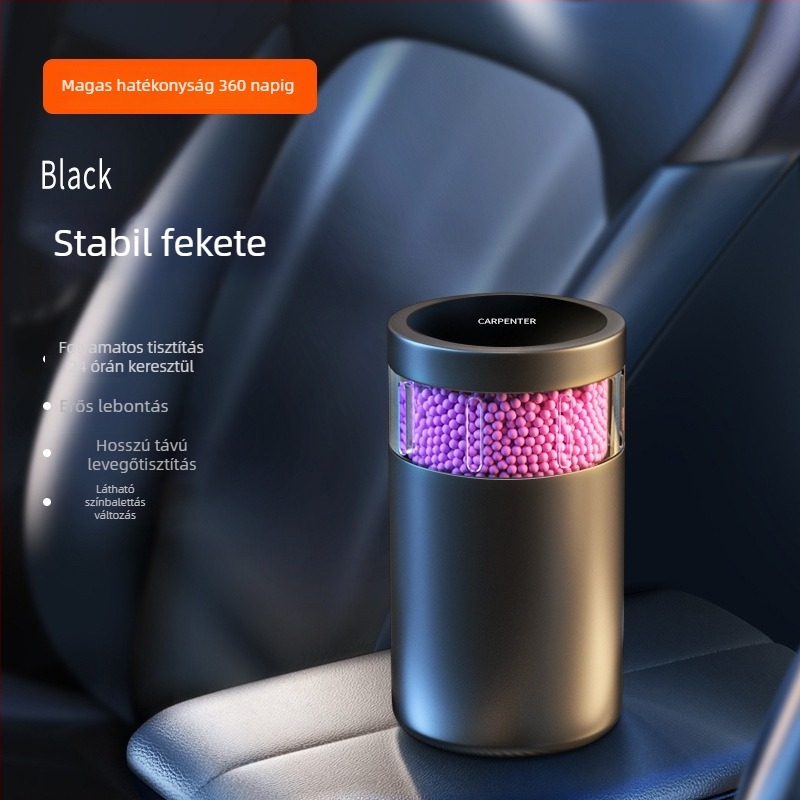 Autó belső tér levegőtisztító – hordozható szageltávolítás és aromaterápia – Modell 001, Anyag: Műanyag, Márka Xiang Didi, Kompatibilis minden modellhez