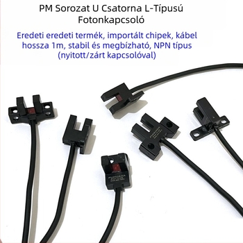 U-alakú mikrofotóelektronikus kapcsoló PM-L45, K45, T45, Y45, R, F44 – határérzékelő