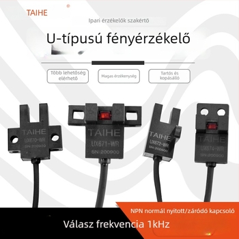 U-alakú horony típusú fotóelektrikus kapcsoló UX670-WR/UX671/UX672/UX674A-WR vezetékes érzékelővel