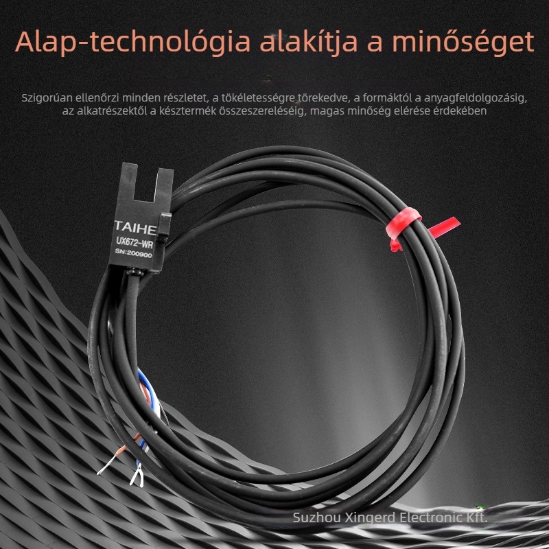 U-alakú horony típusú fotóelektrikus kapcsoló UX670-WR/UX671/UX672/UX674A-WR vezetékes érzékelővel