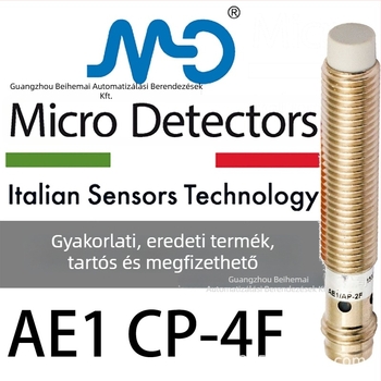 Induktív szenzor MDAE1/CP-4F – Micro Detectors (Modell: MDAE1/CP-4F; Márka: Micro Detectors; Sorozat: Induktív szenzor)