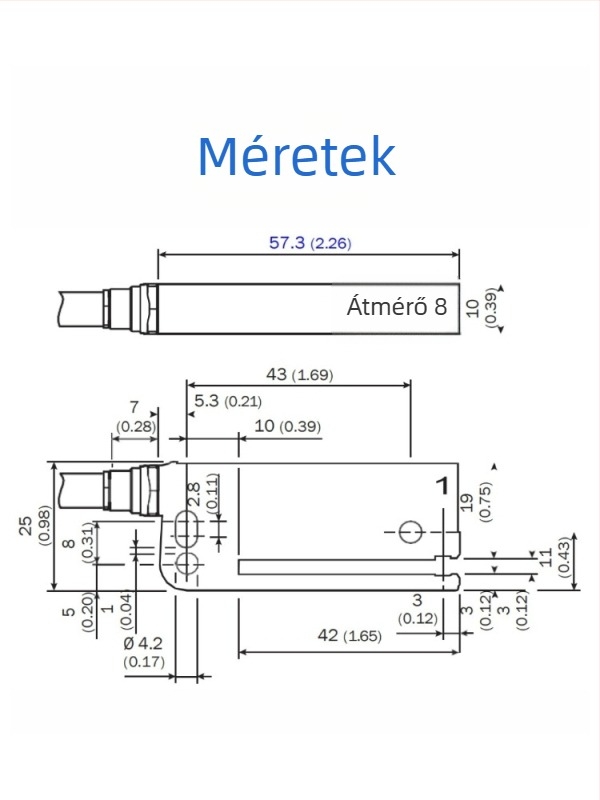 Kiemelkedően precíz öntapadós címke érzékelő WFS3-40N415, csatornás címkéző gép, optikai szem ZX-BQ100
