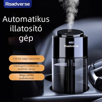 Intelligens autó diffúzor és levegőtisztító – negatív ionok, modell 1, cigarettagyújtó csatlakozással