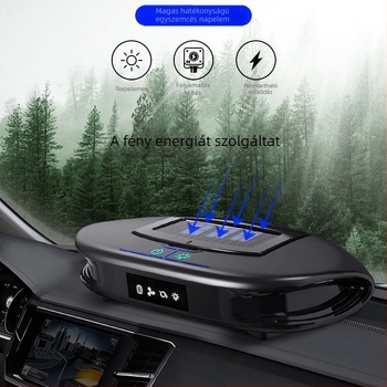 Autóba való légtisztító fotokatalizátorral, cigaretta-gyújtó csatlakozáson keresztül táplált, negatív iongenerálás és névleges feszültség