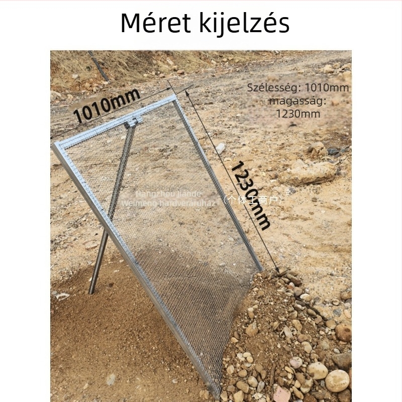Lisztszitáló – acélhálós szűrő a talaj és a homok szűrésére, geotechnikai háló kukorica és búza számára (Márka: Default item; Nem importált; Kategória: Lisztszitáló)